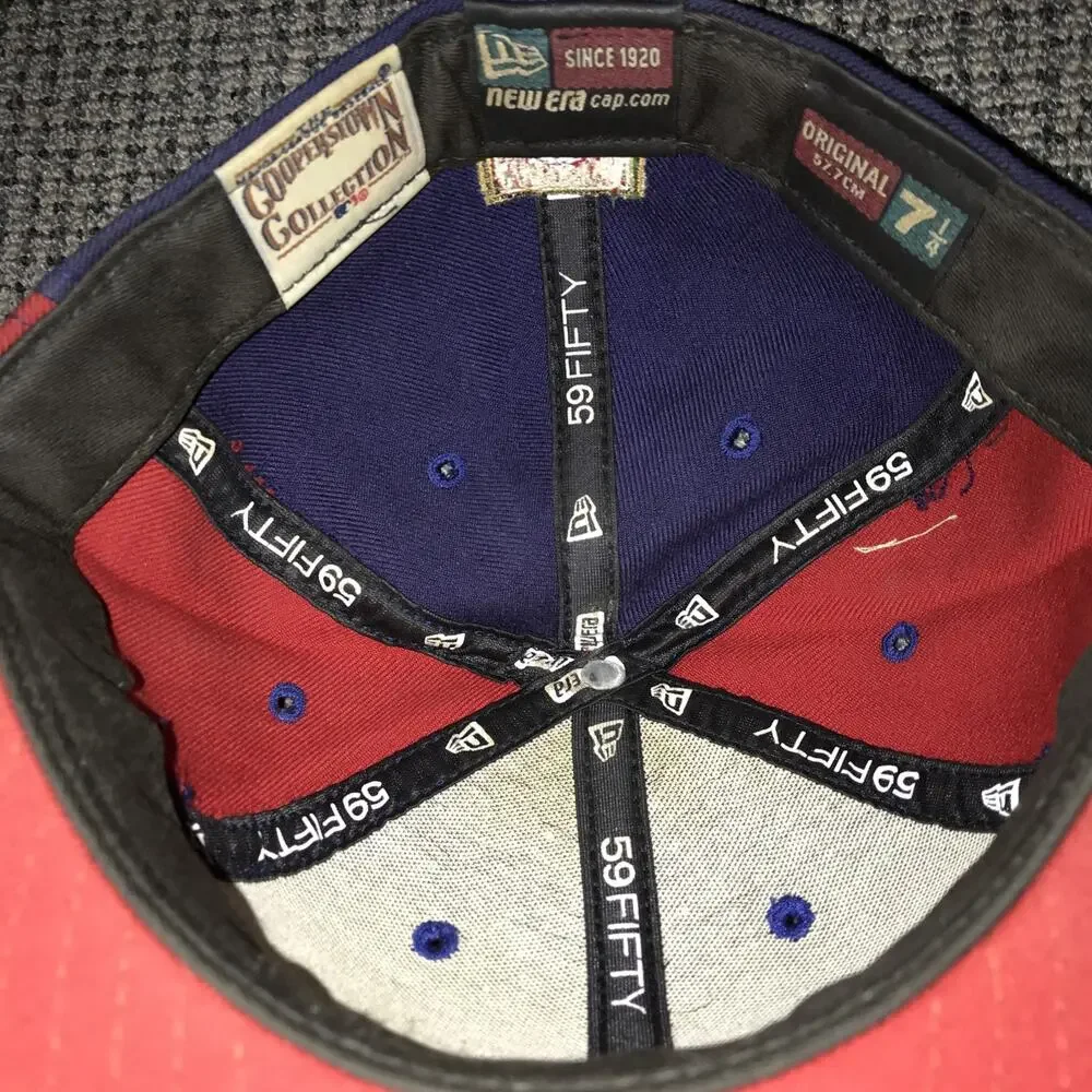 Chicago Cubs‎ Cooperstown Collection Size 7 1/4 By New Era